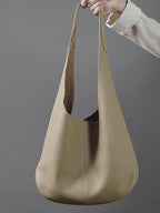 Large Capacity Genuine Leather Shoulder Tote Bag