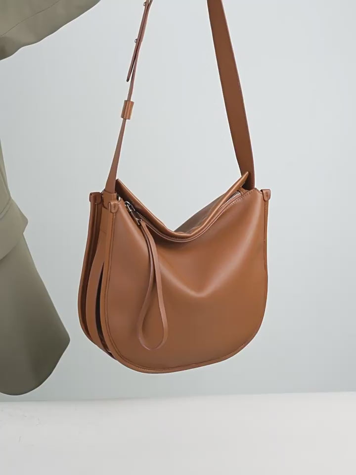 Vintage Shoulder Crossbody Top Handle Bucket Bag
