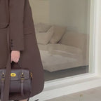 Genuine Leather Shoulder Crossbody Handbag Messenger Bag