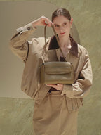 Genuine Leather Shoulder Crossbody Handbag