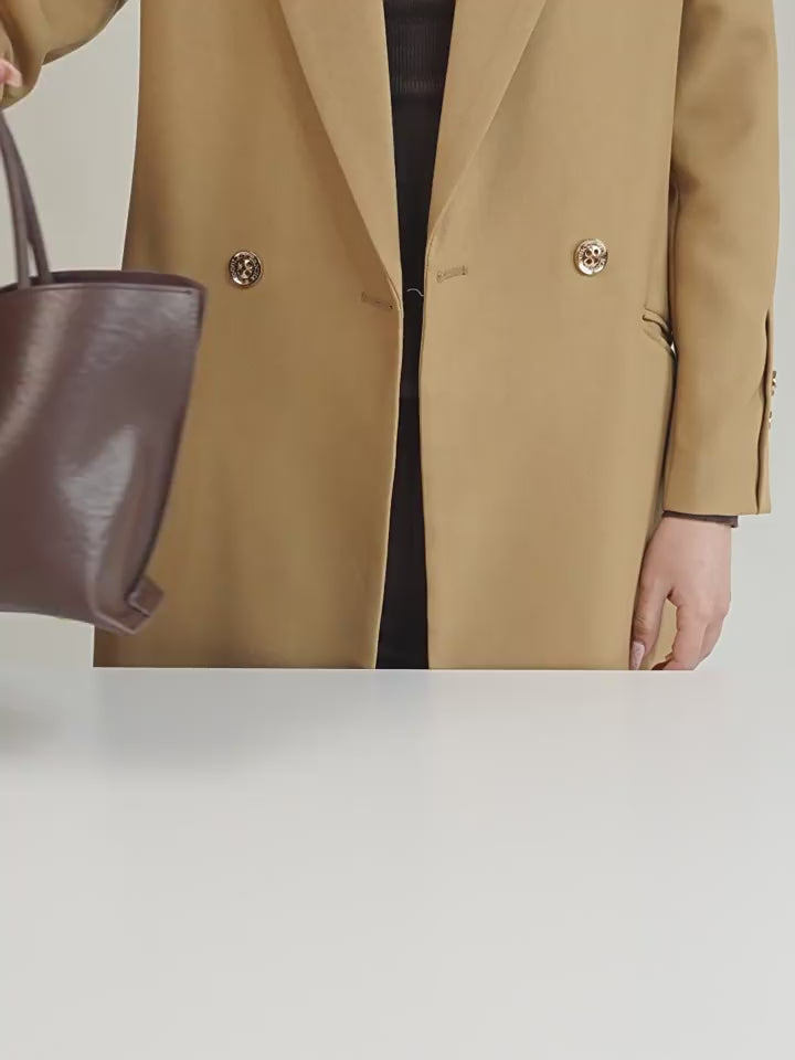 Genuine Leather Top-Handle Crossbody Tote Bag