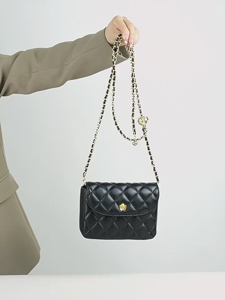 Vintage Shoulder Crossbody Quilted Bag