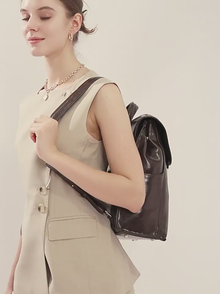 Trendy Minimalist Large Capacity Backpack