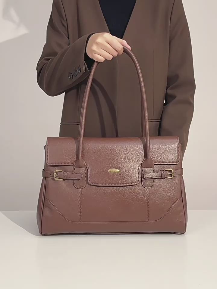 Vintage Large Capacity Shoulder Tote Bag