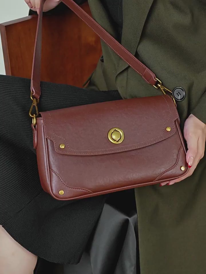 Stylish Small Square Shoulder Crossbody Bag